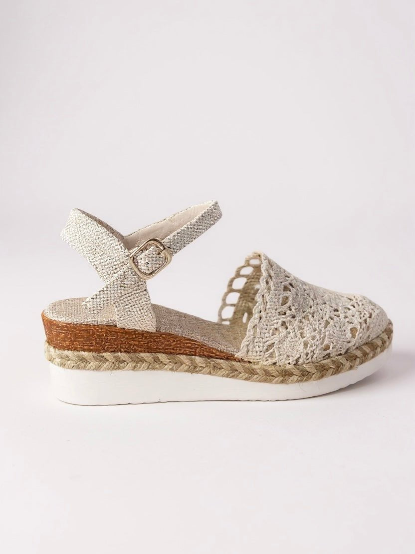 Sophie | Elegante Boho-Sommer-Sandalen aus Häkelstoff 6