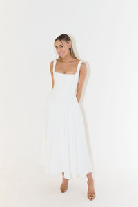 Kerstin | Elegant midi dress for stylish appearances