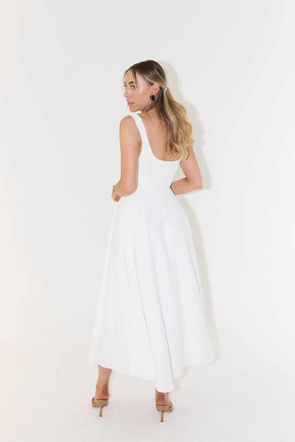Sophie | Elegantes Festliches Kleid mit A-Linien-Silhouette und Quadrat-Ausschnitt 5