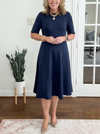 Clara | Stylish and versatile women's midi dress