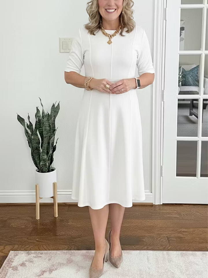 Sophie | Elegantes, Vielseitiges Damen Midi Kleid für Jede Gelegenheit 2