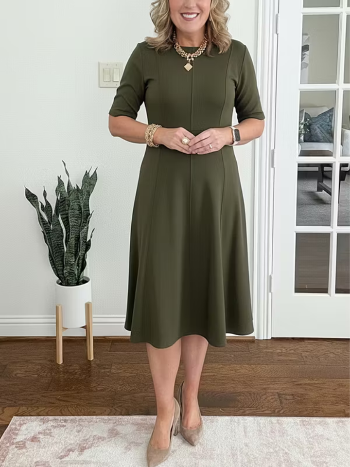 Sophie | Elegantes, Vielseitiges Damen Midi Kleid für Jede Gelegenheit 5
