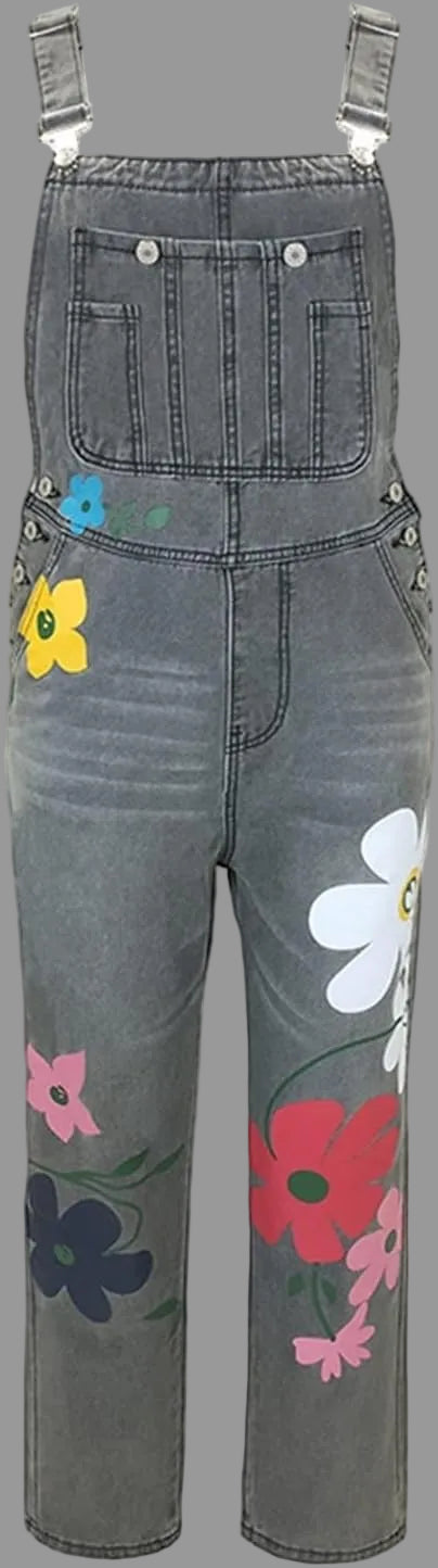 Sophie | Künstlerische & Bequeme Latzhose Damen – Handgefertigte Denim-Latzhose für Stilbewusste 4