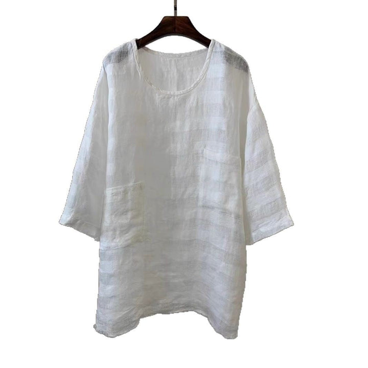 Sophie | Lässige und bequeme Leinen tunika top 5