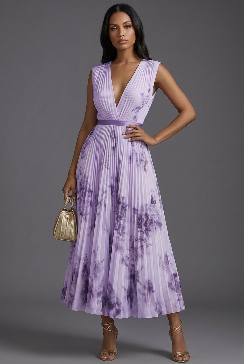 Sophie | Romantisches geblümtes Midikleid 5