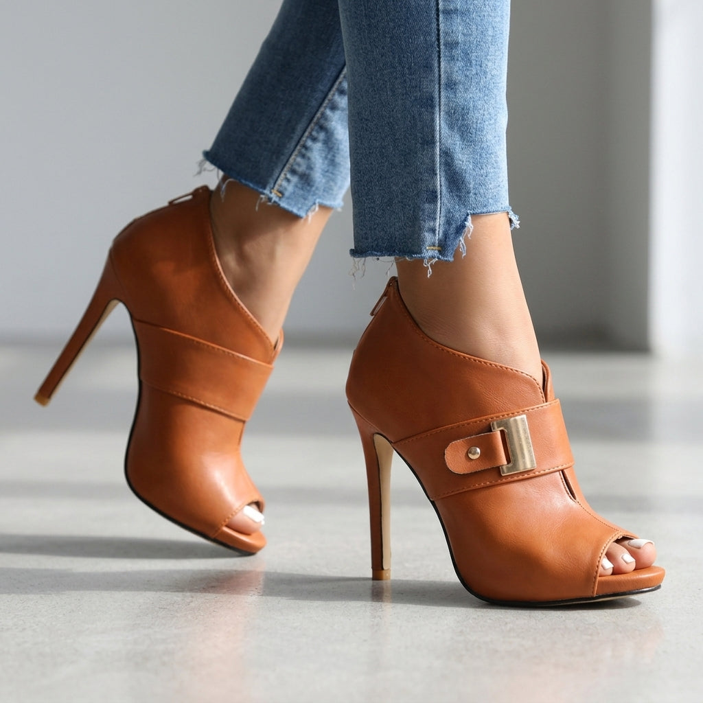 Sophie | Stiletto Heels Open Toe Elegant Feminin Stil 5