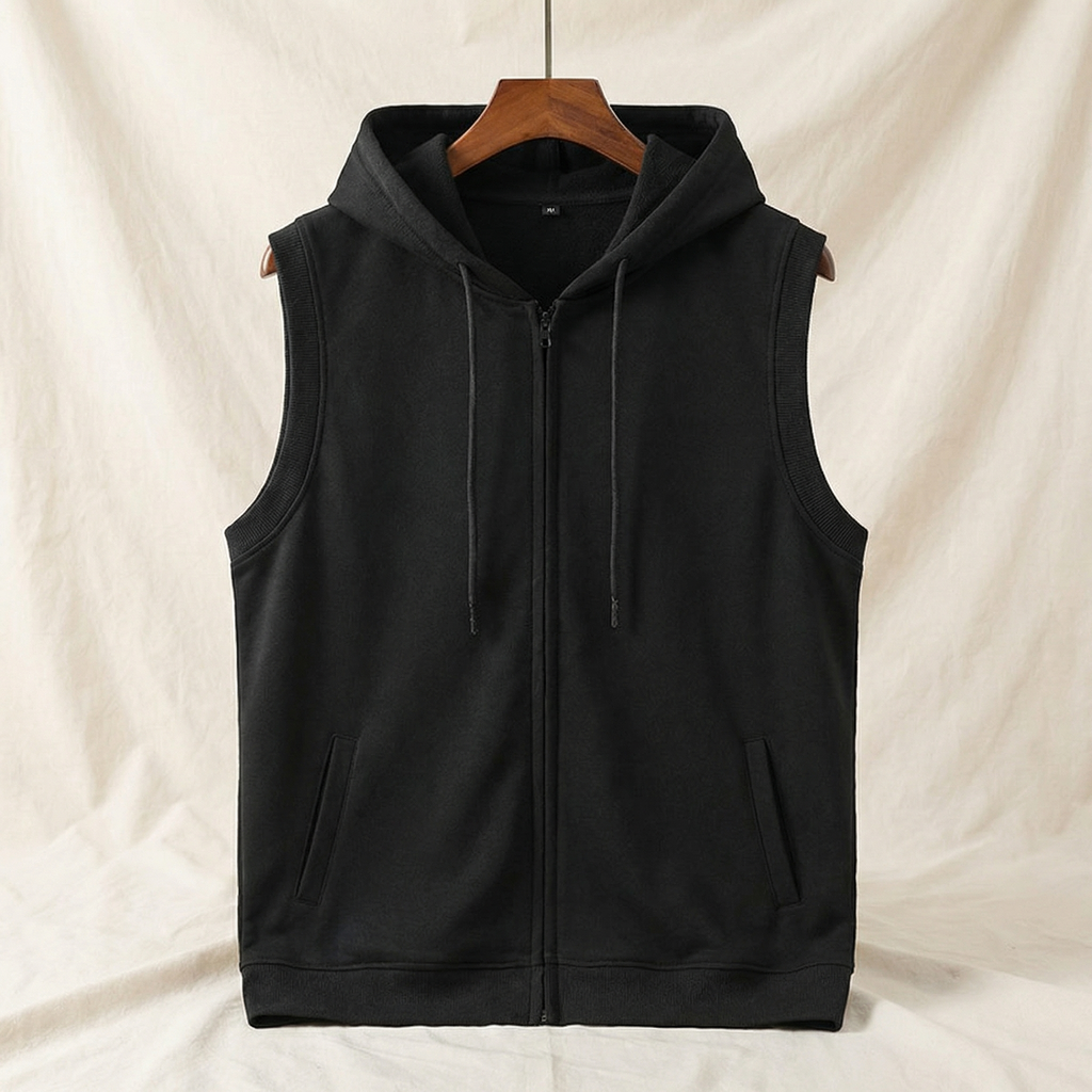 Soren | Funktioneller, Moderner & Ärmeloser Herren Hoodie für Aktive 3