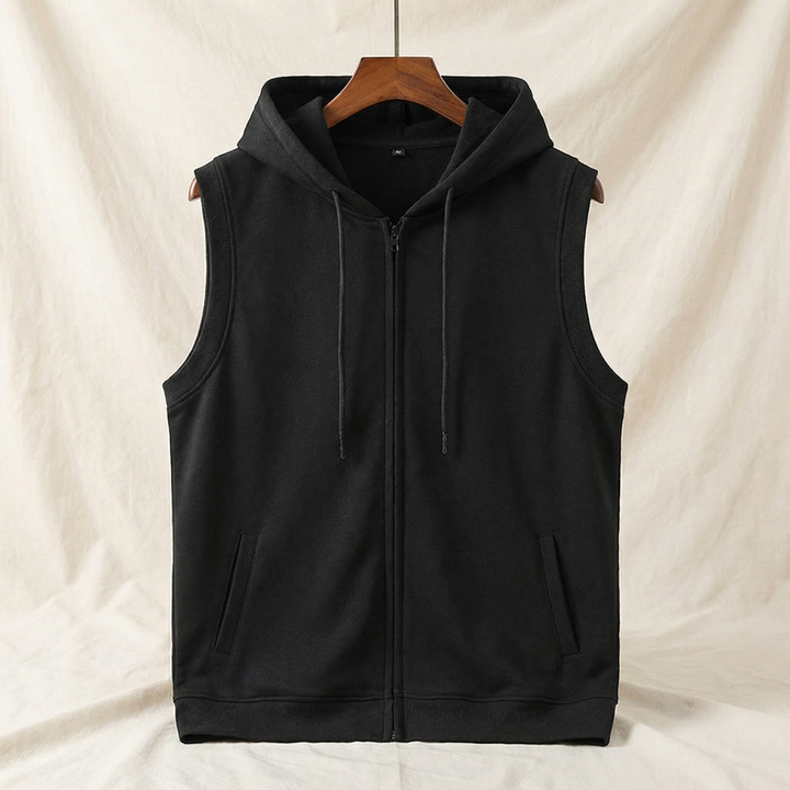 Soren | Funktioneller, Moderner & Ärmeloser Herren Hoodie für Aktive 3