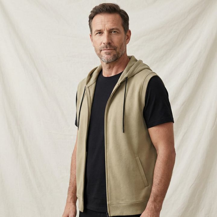 Soren | Funktioneller, Moderner & Ärmeloser Herren Hoodie für Aktive 4