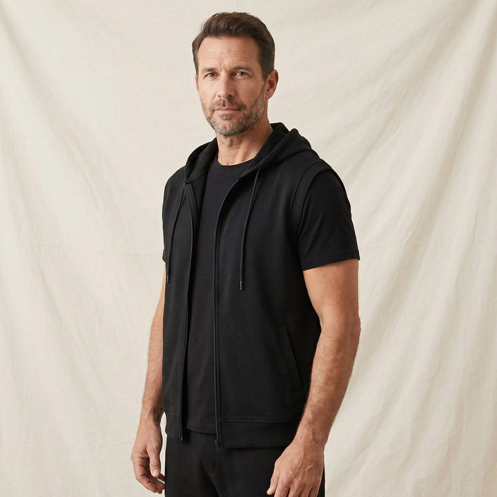 Soren | Funktioneller, Moderner & Ärmeloser Herren Hoodie für Aktive 7