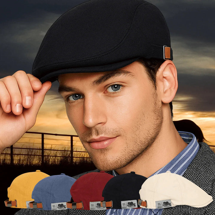 Soren | Schiebermütze Herren Baumwolle Elegant Bequem Casual Fit 1