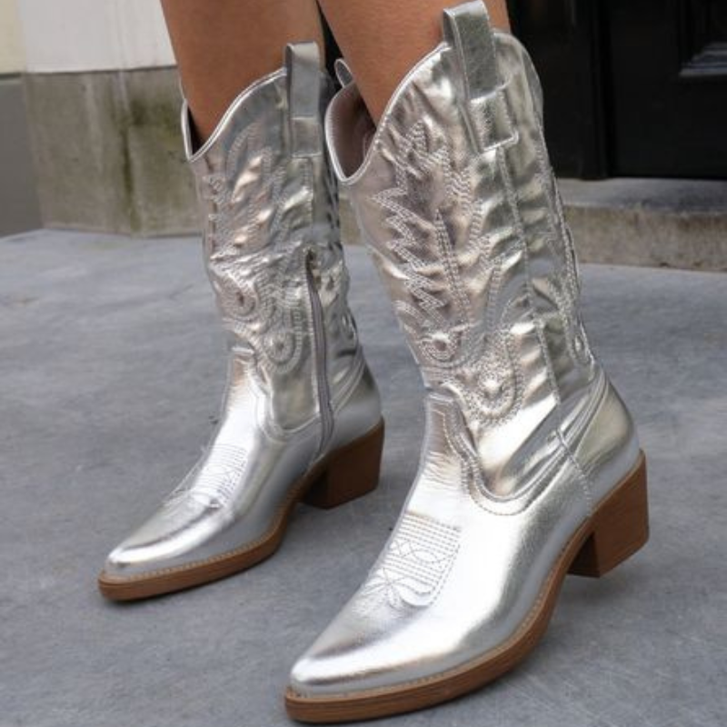 Stella | Glamouröse und strahlende Western Cowboystiefel 7