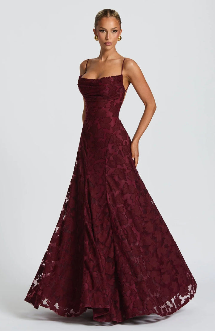 Taleah | Maxikleid Festlich A-Linie Floral Elegant Sommer Stil 0