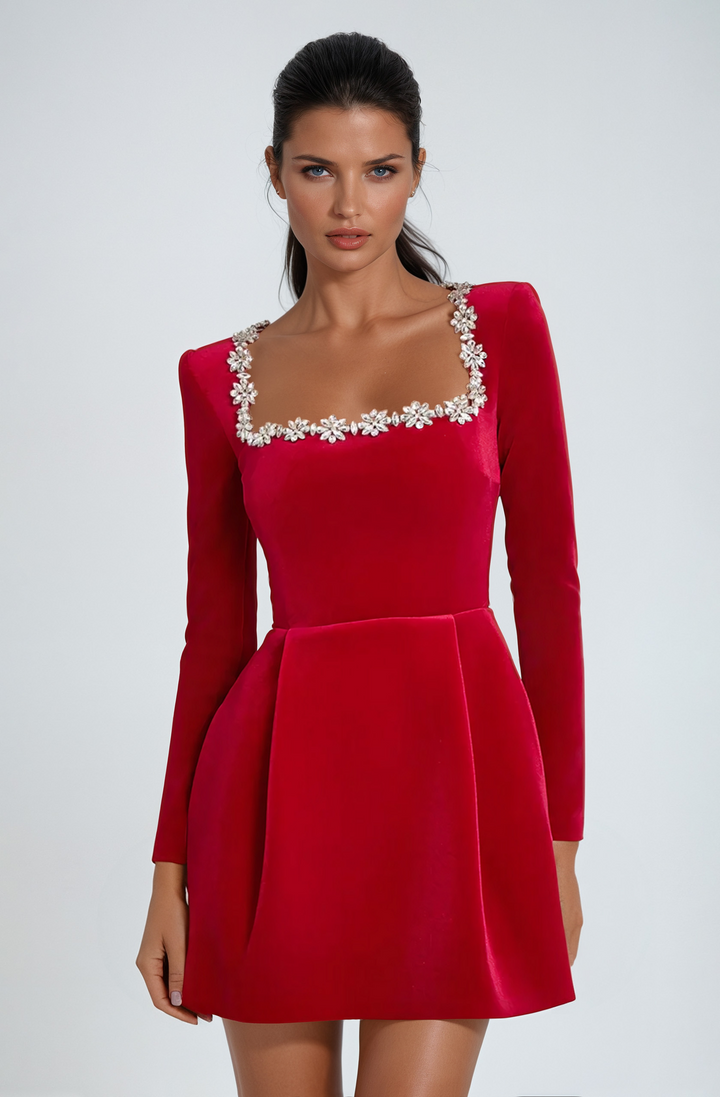 Talia | Hochzeitsgastkleid Elegant Feminine Mini Länge 4