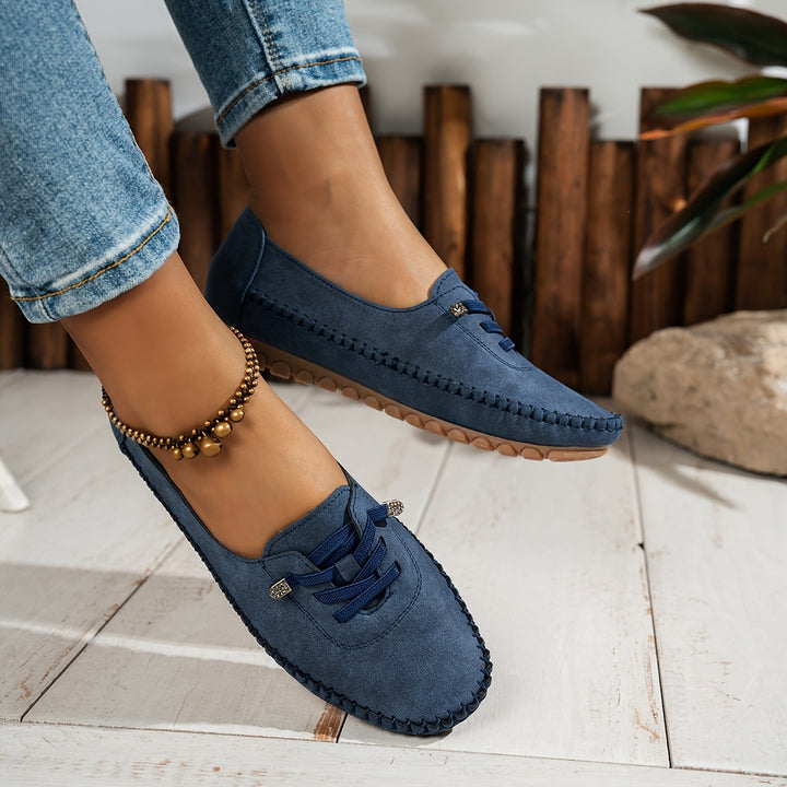 Tara | Elegante, Bequeme & Flexible Damen Schnür-Loafer 2
