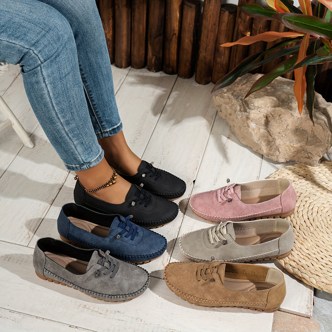 Tara | Elegante, Bequeme & Flexible Damen Schnür-Loafer 5