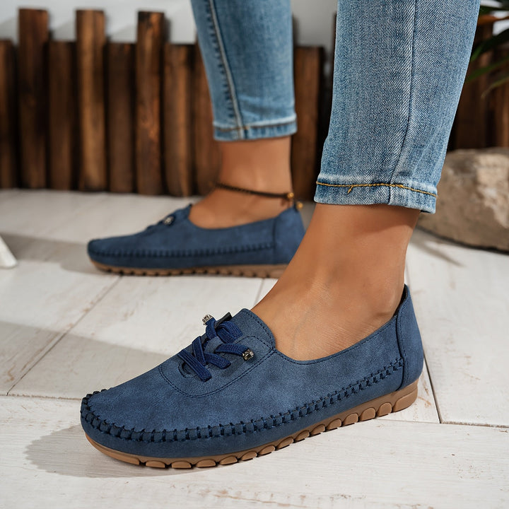 Tara | Elegante, Bequeme & Flexible Damen Schnür-Loafer 9