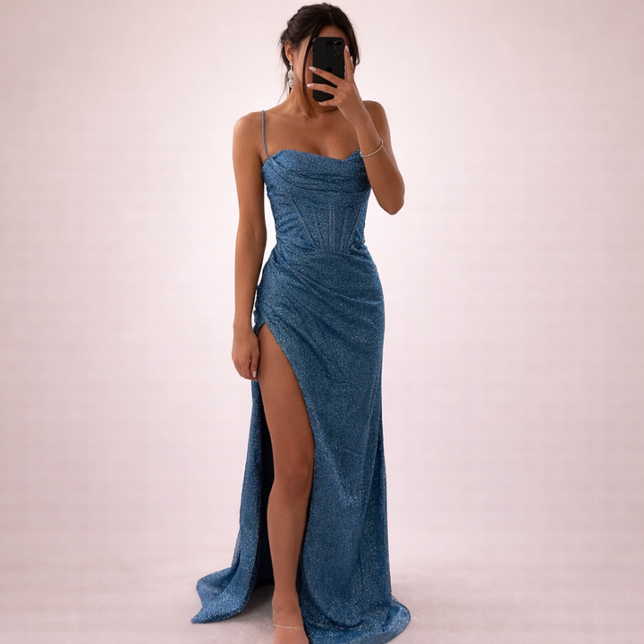 Tess | Romantisches Kleid mit Pailletten und elegant 1