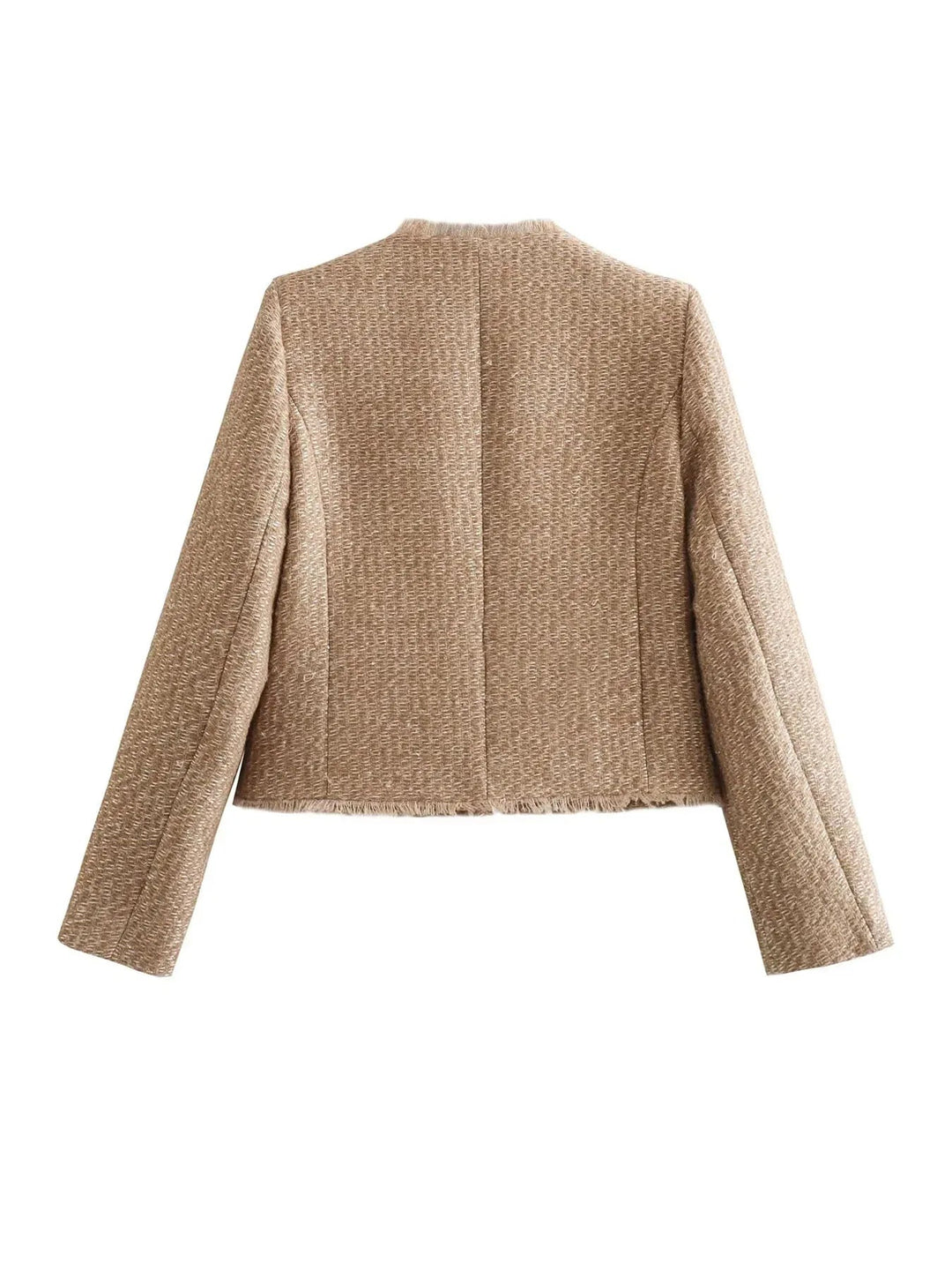 Tessa | Elegante, Figurbetonte &amp; Stilvolle Damenjacke aus Tweed 2