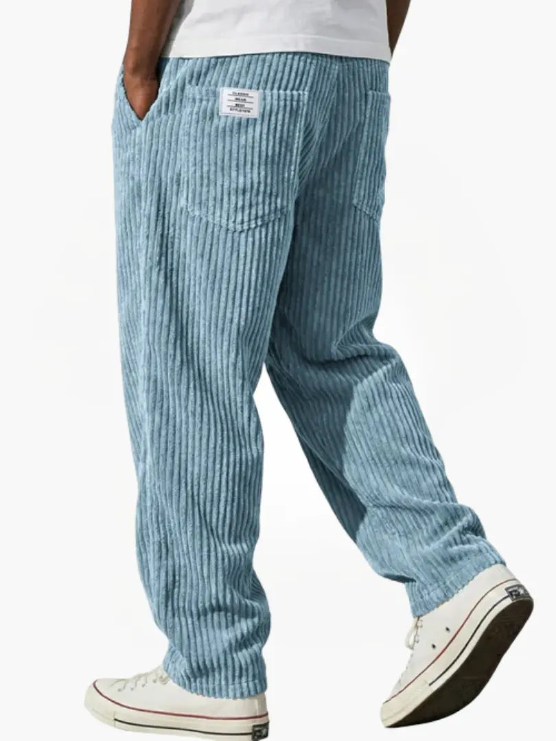Tobias | Herren Hosen Cordhose Elegant Locker Baumwolle Komfortabel 4