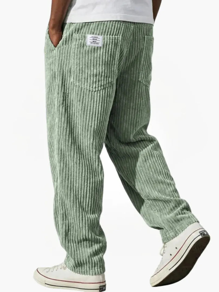 Tobias | Herren Hosen Cordhose Elegant Locker Baumwolle Komfortabel 5
