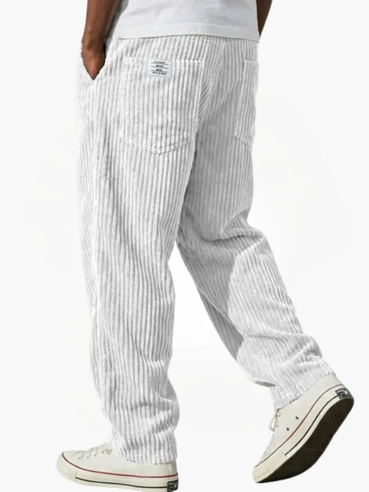 Tobias | Herren Hosen Cordhose Elegant Locker Baumwolle Komfortabel 6