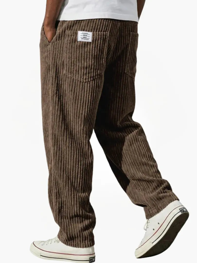Tobias | Herren Hosen Cordhose Elegant Locker Baumwolle Komfortabel 9