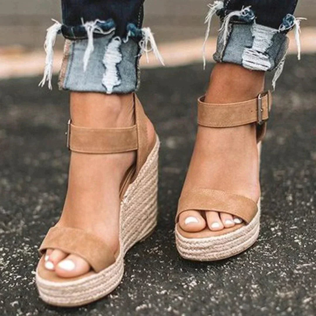 Valentina | Elegante und bequeme Damen Keilsandalen 0
