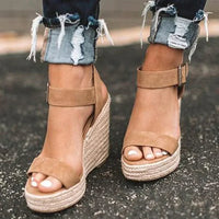 Sophie | Stylish and Comfortable Espadrille Wedge Sandals