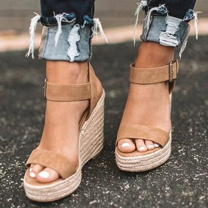 Valentina | Elegante und bequeme Damen Keilsandalen 0