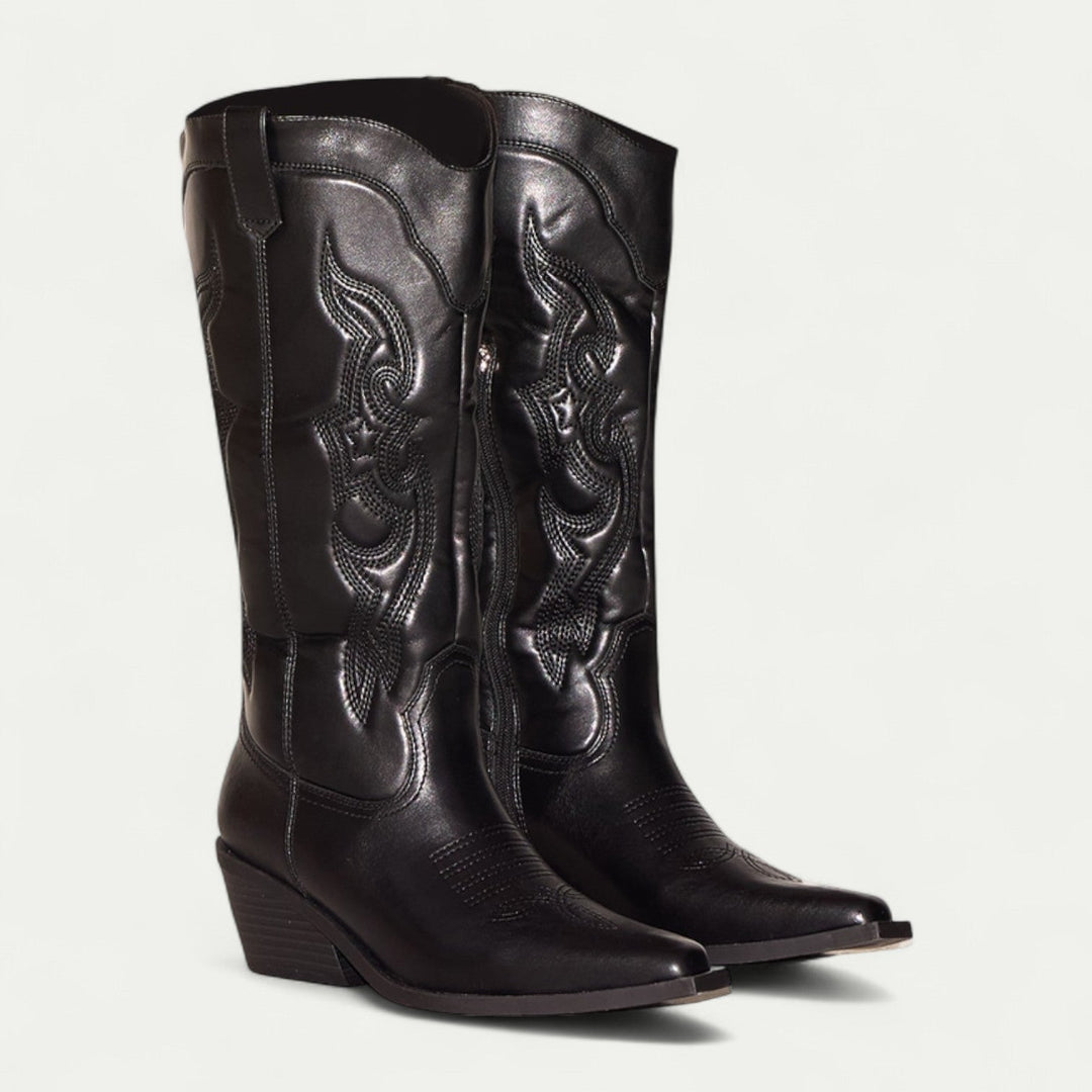 Valentina | Raffinierte Westernstiefel mit spitzer Silhouette 0