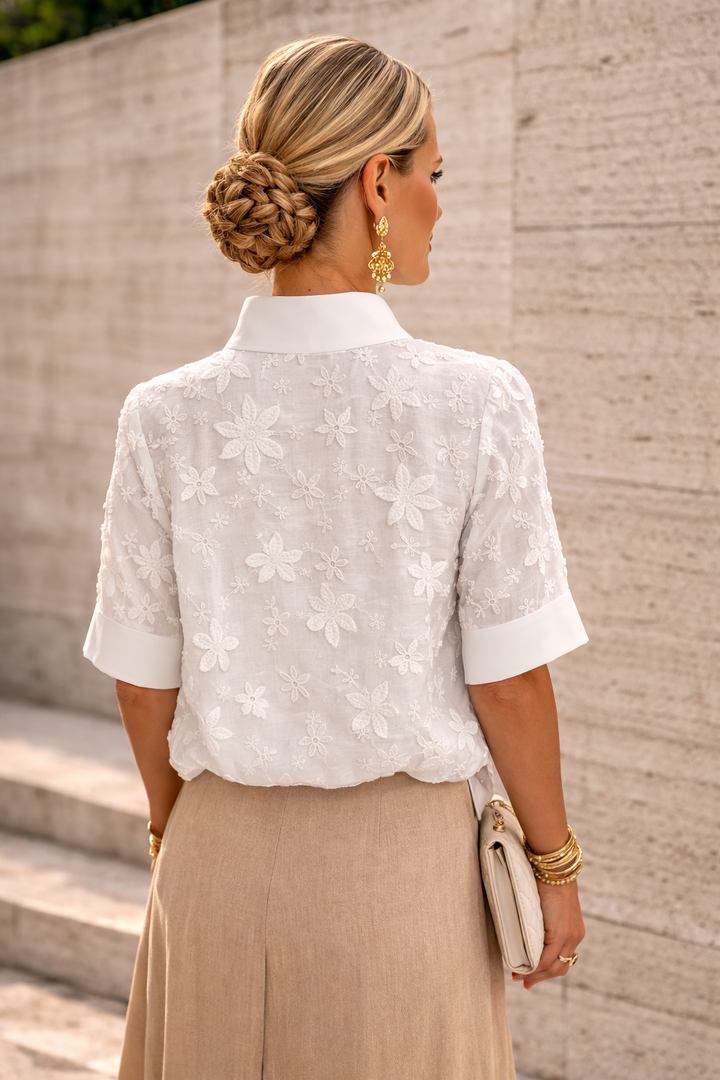 Valeria | Damenbluse Elegante Blusen für Festliche Anlässe Stilvoll Leicht 1
