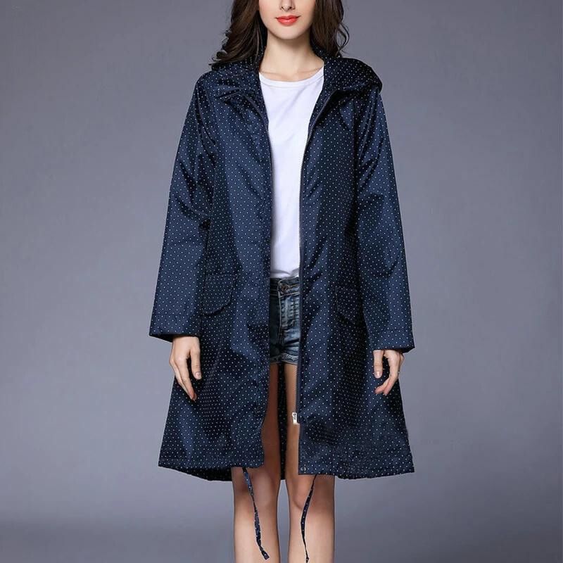 Valeria | Elegante & Wasserdichte Damen Regenjacke 4