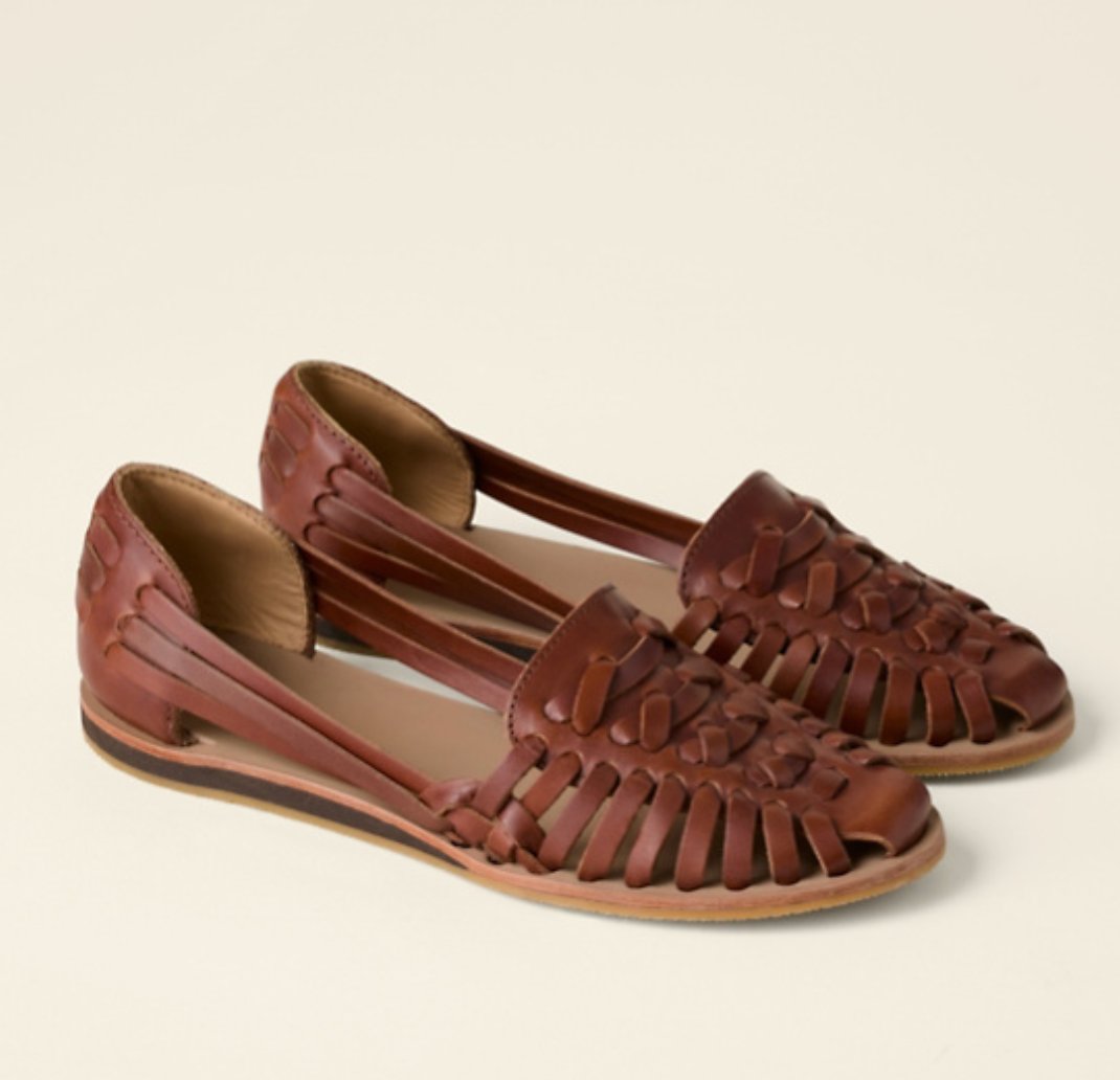 Valerie | Elegante gewebte Slip On Sandalen 1