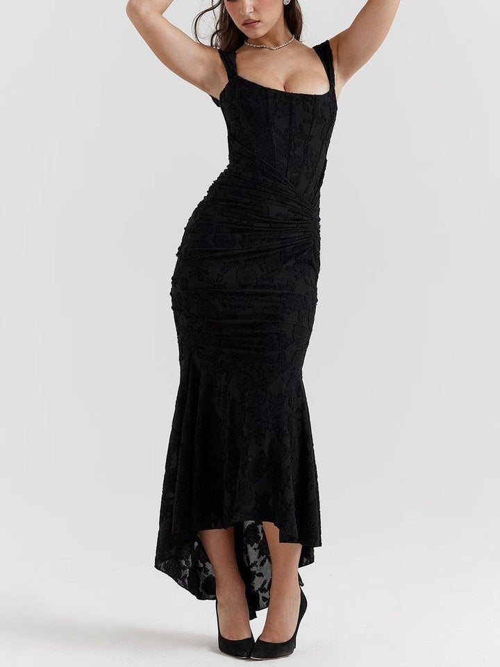 Valerie | Elegantes Meerjungfrauenkleid aus Jacquard 10