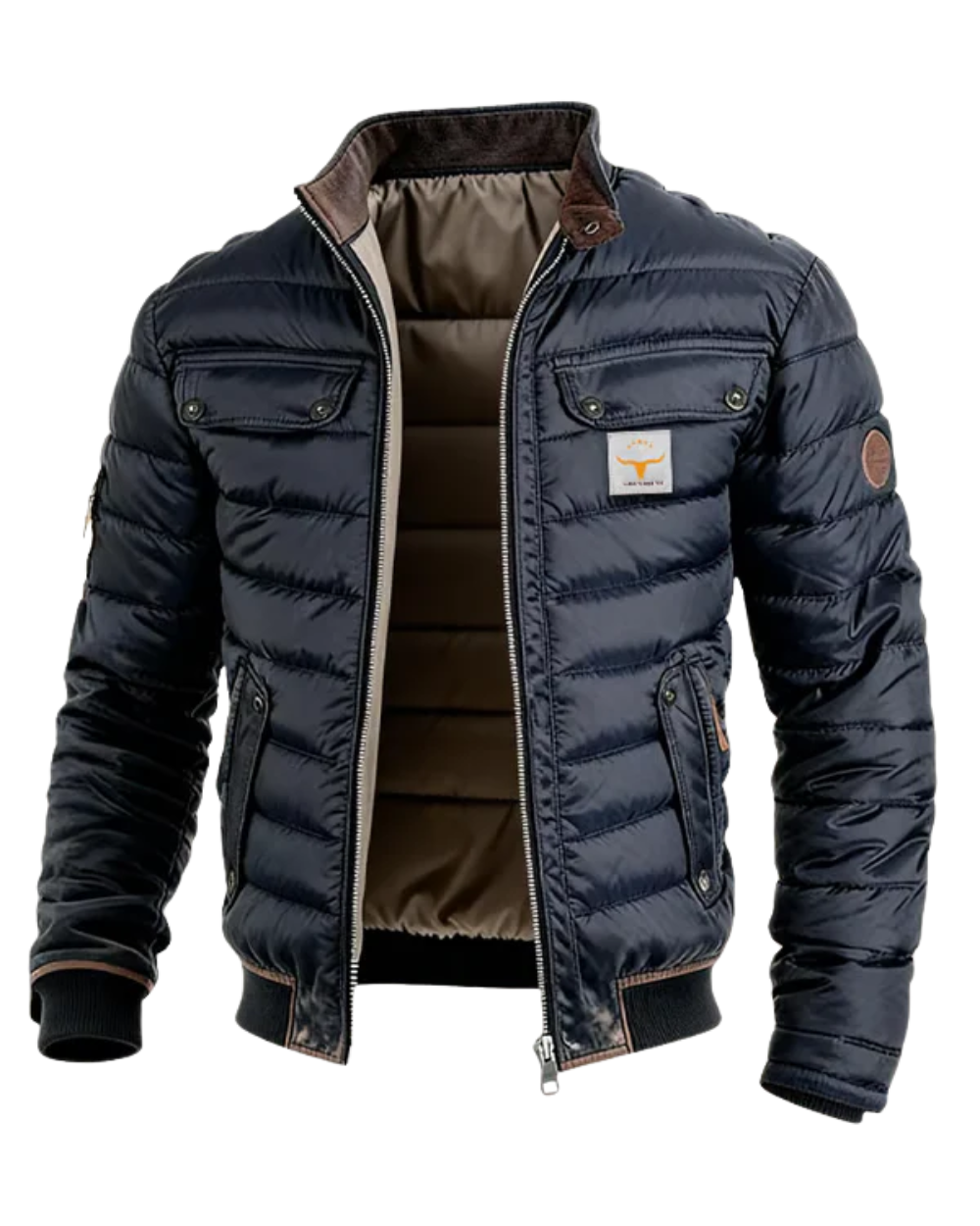 Vento | Elegante Gepolsterte Urban-Jacke für Männer 1