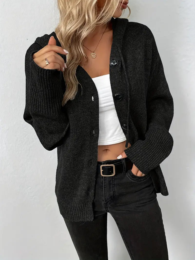 Vera | Elegante Strickjacke mit stilvoller Knopfleiste 11