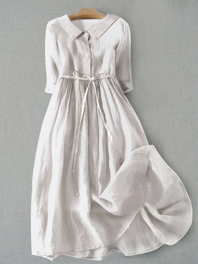 Vexira | Elegantes Halbarm Kleid mit Schnürung 1