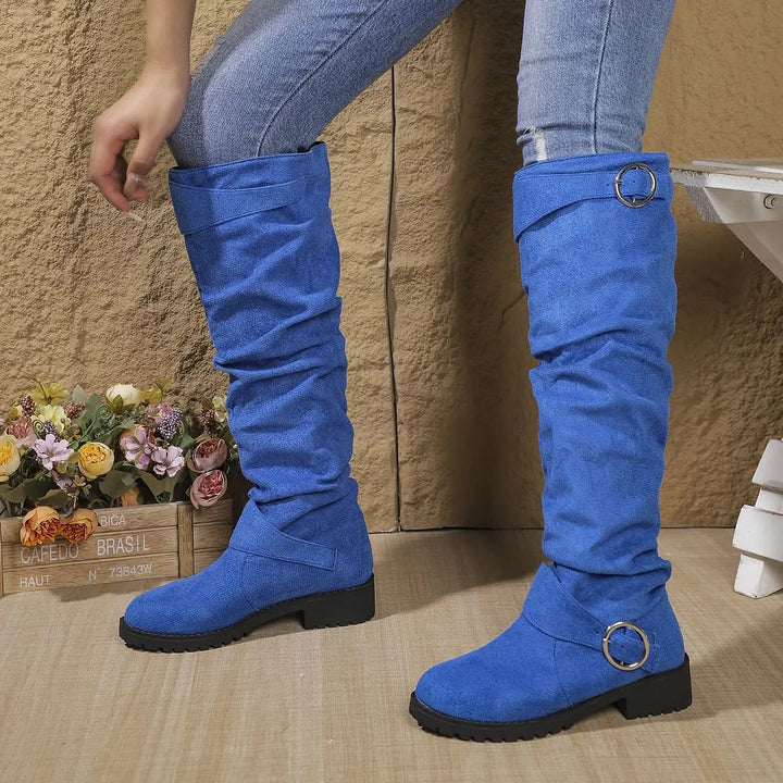 Victoria | Elegante und moderne kniehohe Damenstiefel 4