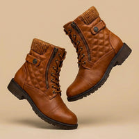Elena | Elegant and Stylish Leather Ankle Boots