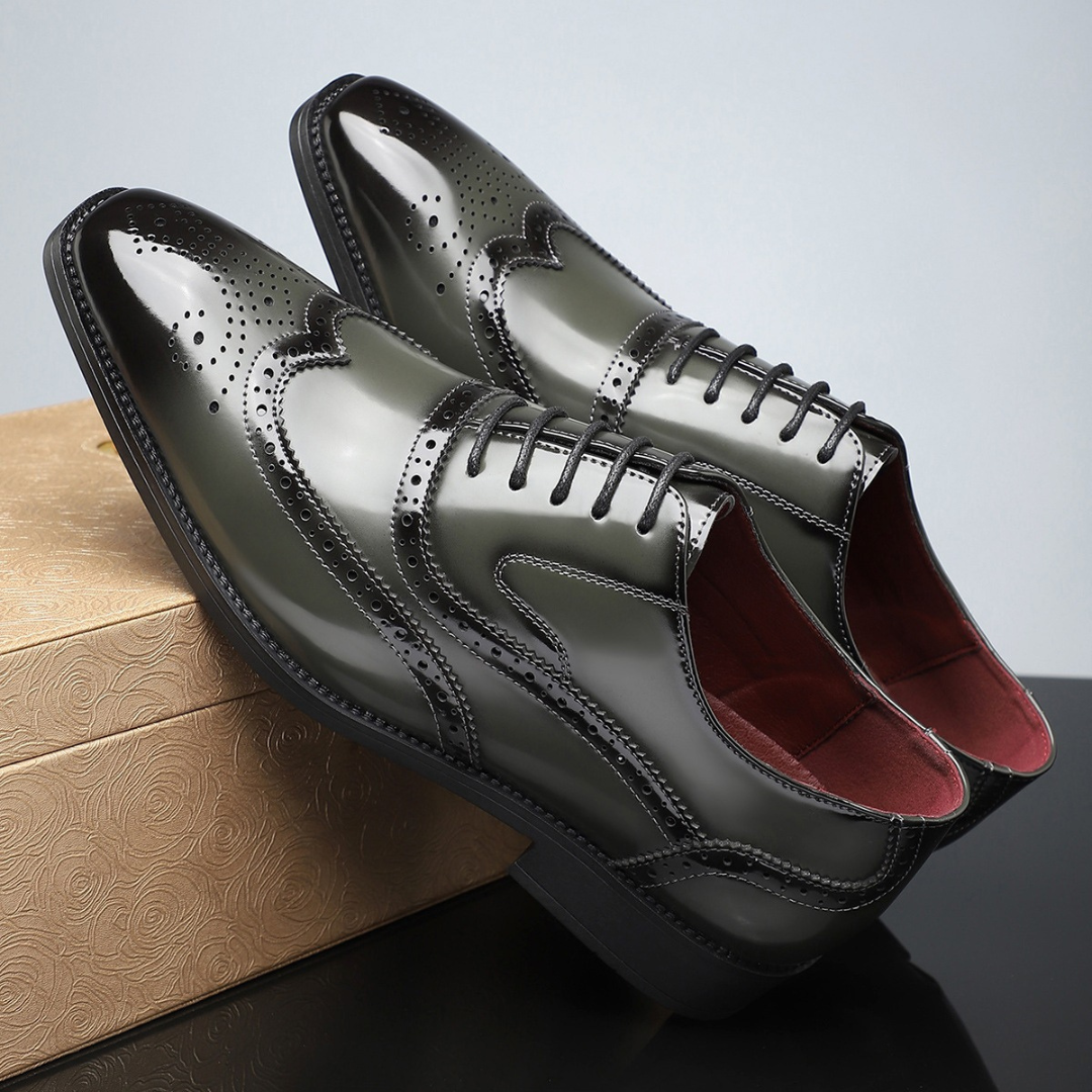 Vylor | Elegante Wingtip Herren Schuhe 2