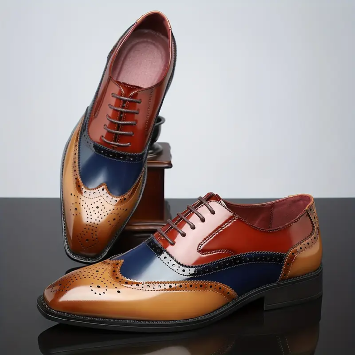 Vylor | Elegante Wingtip Herren Schuhe 5