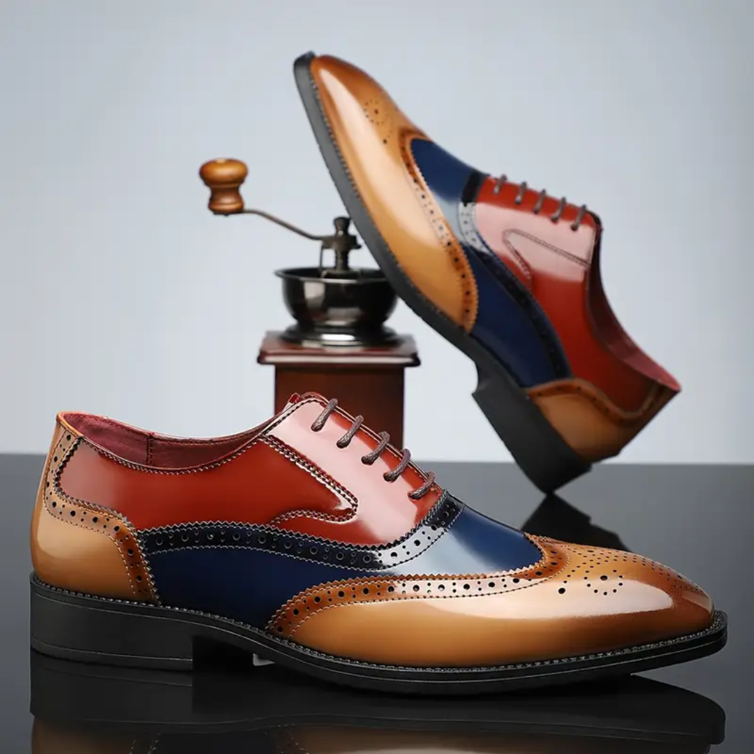 Vylor | Elegante Wingtip Herren Schuhe 6