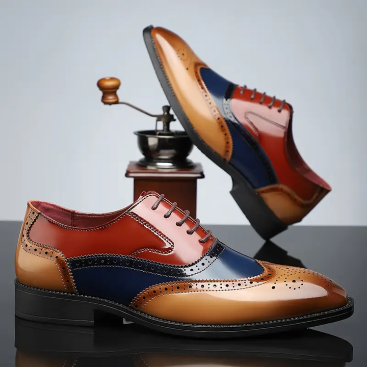 Vylor | Elegante Wingtip Herren Schuhe 6