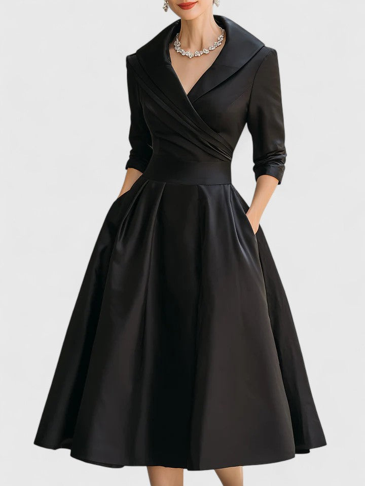 Yara | Elegantes Midikleid Sommer – Vielseitig & Stilvoll für Festliche Anlässe 0