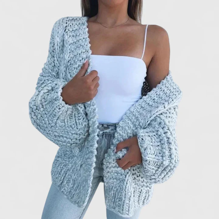 Yvanderliah | Bequeme Strickjacke 6