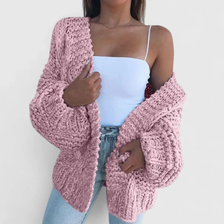 Yvanderliah | Bequeme Strickjacke 7