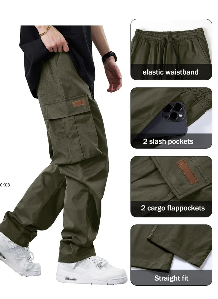 Zanex | Leichte Cargo Hosen Herren – Atmungsaktiv, Vielseitig & Perfekt für Aktive 3