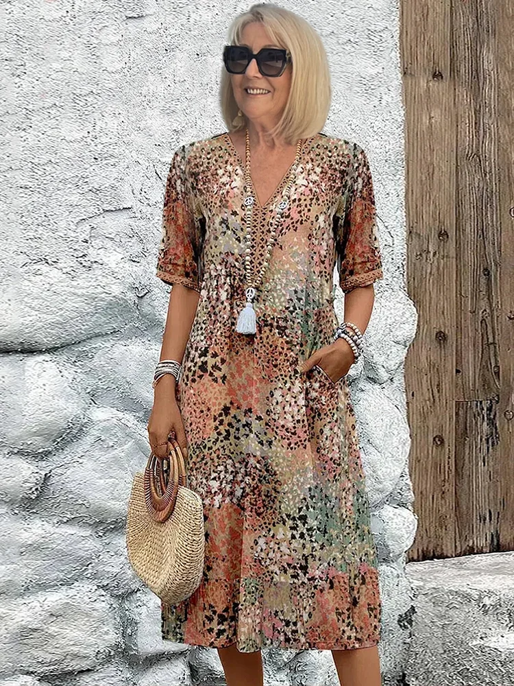 Zara | Auffälliges Midikleid mit Entspanntem Schnitt 5