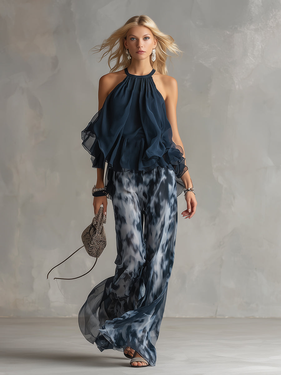 Zelina | Elegantes Twin Set Damen – Fließend, Bequem &amp; Vielseitig 1